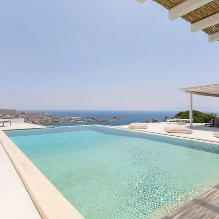 Exclusive Above Nammos Mystique Overlooking Famous Nammos Bar-restaurant Infinity Pool Outdoor Bar And Bbq Mykonos * פסארו